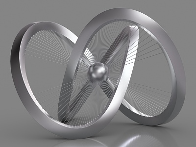 Modern Mobius Ring model