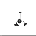 Modern Black White Shade Chandelier With Gold Metal Multi Light Design