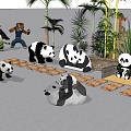 Modern Panda 3d model