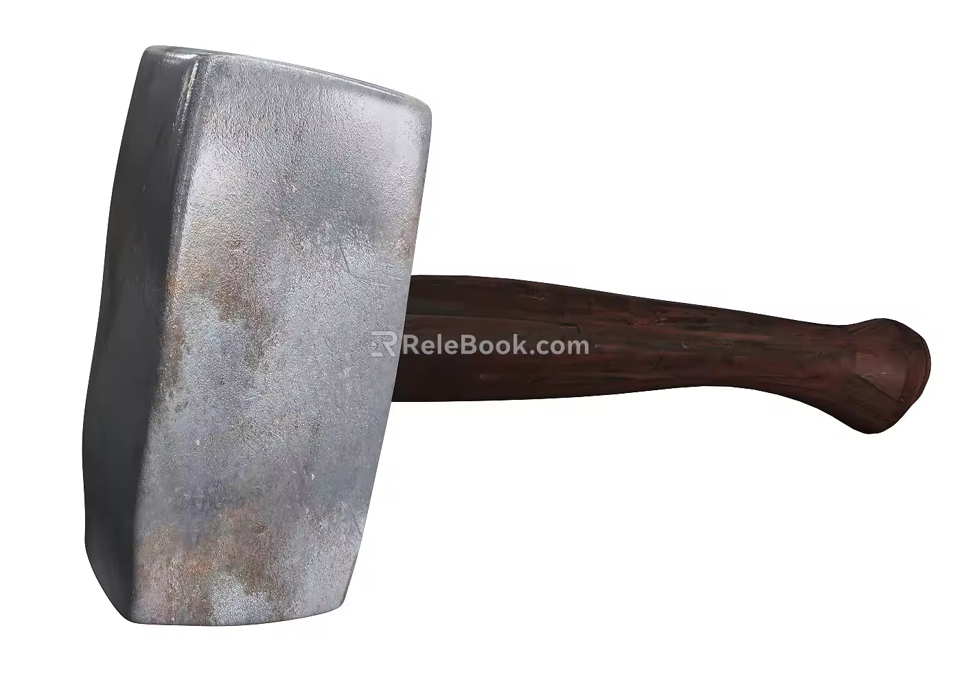 Hammer Blacksmith Pickaxe Blacksmith Shop Ironmaking Tools Smelting Tools Hammer Metal 3d model