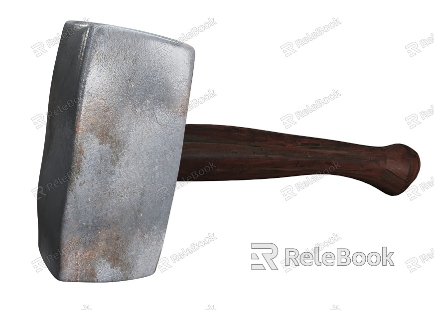 Hammer Hammer Hammer Hammer Hammer Blacksmith Pickaxe Blacksmith Shop Ironmaking Tools Smelting Tools Hammer Hammer Hammer Hammer Metal model