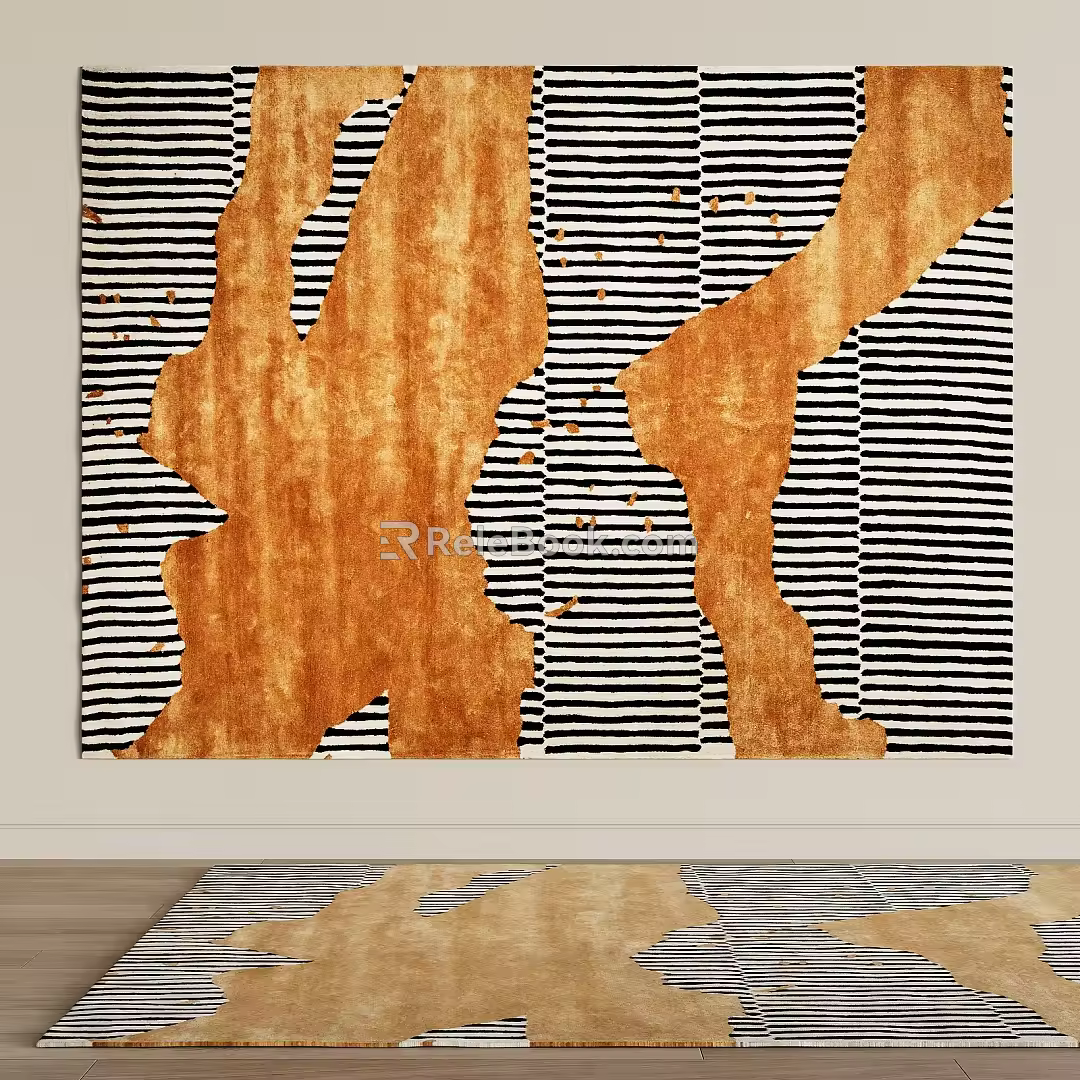 Silent Wind Carpet 3d model