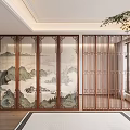 Screen partition 3d model