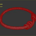 Silver Metallic Bracelet with Twisted Knot Design and Smooth Reflective Surface for Fashion Accessories