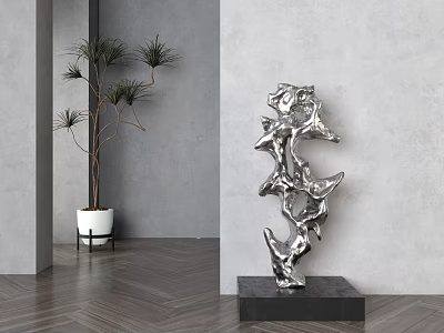 Modern Sculpture Ornaments 3d model