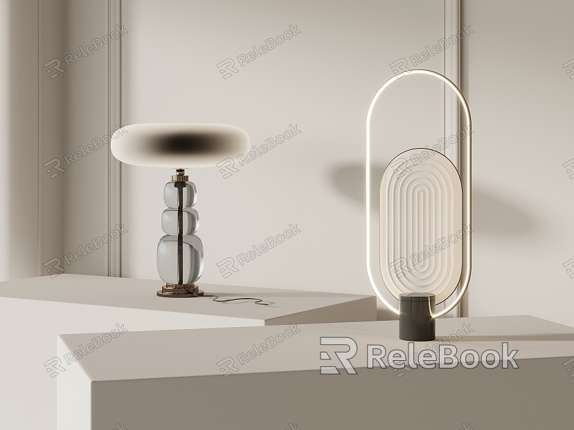 Modern table lamp model