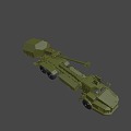 Archer Artillery Vehicle 3d model