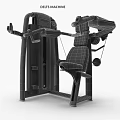 Professional Fitness Equipment Chest Workout Machine With Adjustable Seat And Arm Handles For Strength Training