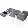 Metal Industrial Equipment Parts Featuring Ventilation Covers With Different Shapes And Holes Design