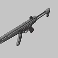 submachine gun 3d model