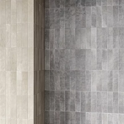 Gray And Beige Wall Tile Components With Geometric Pattern Architectural Decorative Design 3d model