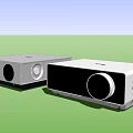 Modern Projector Combination 3d model