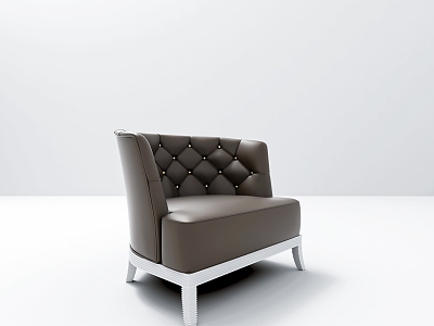 Modern single sofa model