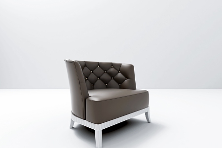 Modern single sofa 3d model