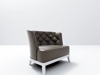 Modern single sofa 3d model