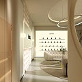 Modern Beauty SPA Beauty Salon Hall 3d model