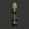 Military Grenades In Different Styles With Green Bodies And White Tops