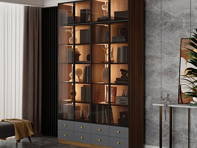 Bookcase 3d model