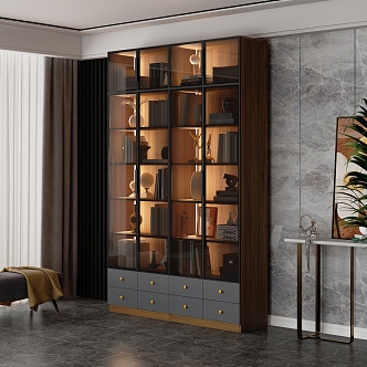 Bookcase 3d model