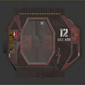 Sci-fi Corridor Sci-fi Capsule Space Capsule Hibernation Cabin Freezing Cabin Rest Cabin Rest Capsule 3d model