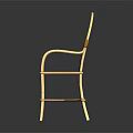 Rattan Leisure Chair with Armrest Light Frame Modern Design for Indoor Outdoor Use