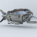 Modern Submarine 3d model