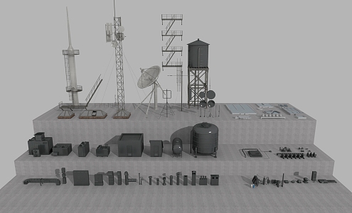 Industrial Equipment 3d model