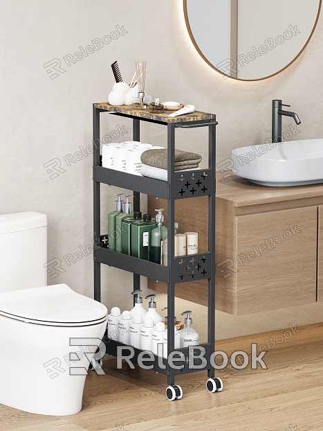 Bathroom Laundry Liquid Storage Rack model