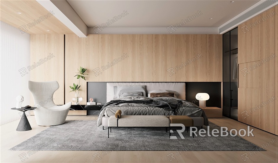 Modern Bedroom model