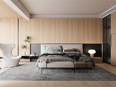 Modern Bedroom model