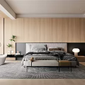 Modern Bedroom 3d model