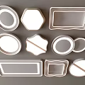 Modern Ceiling Lights with Various Shapes for Home Interior Decoration
