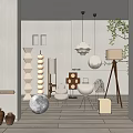 Modern Floor Lamp Designs With Various Shapes And Metal Stands For Interior Lighting