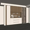 Minimalist Sideboard 3d model