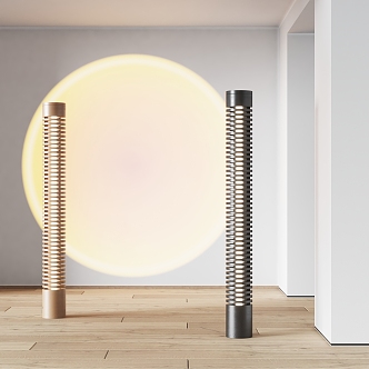 Quiet Floor Lamp 3d model