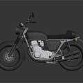 Motorcycle Two-wheeled Motorcycle Cross-country Motorcycle Road Race Motorcycle Motor Vehicle Transport 3d model