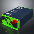 Green and Blue 12V to 110V Power Inverter for Computer Power Supply Device