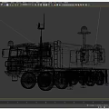 signal jamming vehicle communication vehicle command vehicle reconnaissance vehicle signal jamming vehicle military communication vehicle 3d model