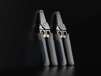 pliers vice hardware tools 3d model