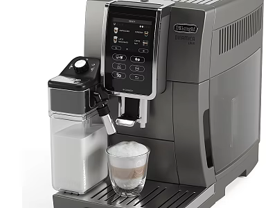 Delonghi Automatic Coffee Machine Home Appliance for Daily Use Making Milk Froth Coffee 3d model
