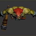 Orc Warrior Orc Warrior Monster Monster Ttroll Mountain Essence Alien Monster Alien Monster Alien Monster 3d model