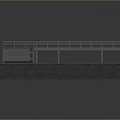 Multi Level Parking Structure With Covered Parking Spaces And Support Columns