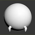 Modern Sci-Fi Car Spherical Car Spherical Robot Endless Train 3d model