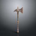 Tomahawk Axe Wooden Axe Handle Axe Mountain Axe Chopping Wood Axe Chopping Wood Axe Magic Axe 3d model