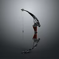 Siege Vehicle Siege Crossbow Arrow Mechanical Crossbow Shift Bow Arrow 3d model