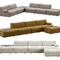 Poliform Ernest Multiplayer Sofa 3d model