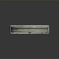 Gate House Wooden Fence Wooden Box Shelf Stone Gate House Gate Post Stone Gate Post Ruin Gate Post Arch Stone Post 3d model