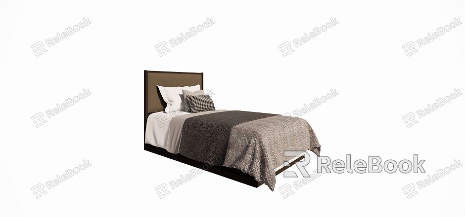 Modern Single Bed model