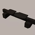 Modern table ta 3d model