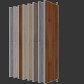 Wood floor wood floor display stand 3d model